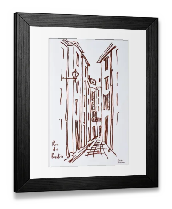 Framed Print : Artwork by Scott Lawrence Framed Print : Artwork by Scott Lawrence