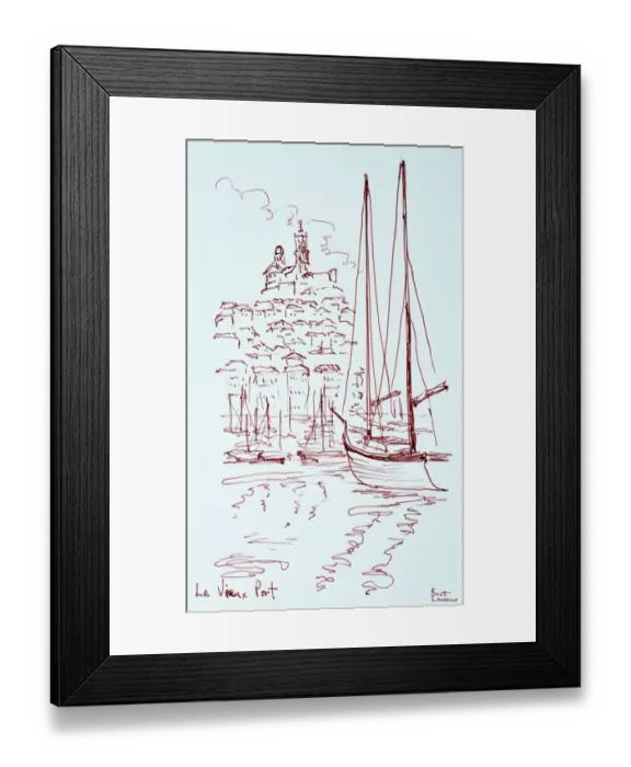 Framed Print : Artwork by Scott Lawrence Framed Print : Artwork by Scott Lawrence