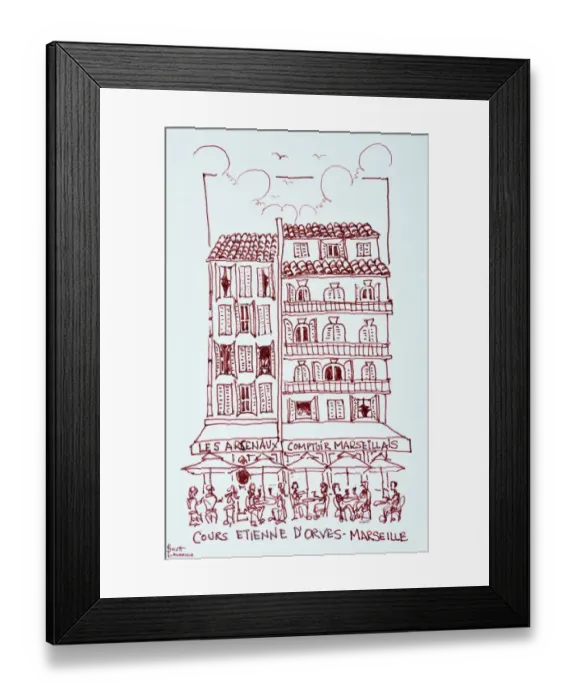 Framed Print : Artwork by Scott Lawrence