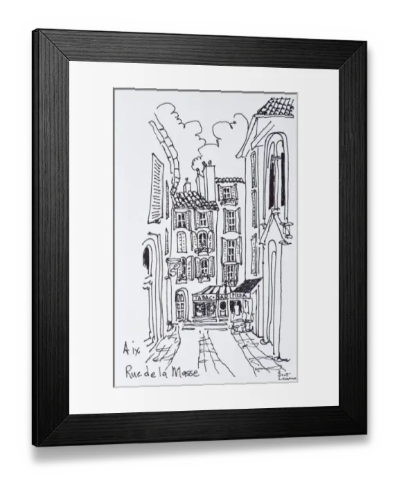 Framed Print : Artwork by Scott Lawrence