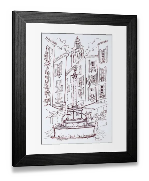 Framed Print : Artwork by Scott Lawrence Framed Print : Artwork by Scott Lawrence
