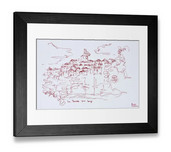 Framed Print : Artwork by Scott Lawrence Framed Print : Artwork by Scott Lawrence