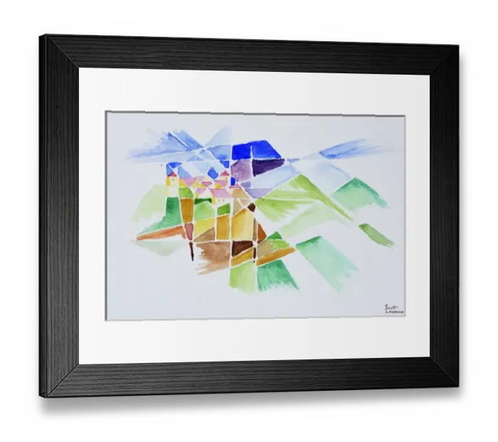 Framed Print : Artwork by Scott Lawrence Framed Print : Artwork by Scott Lawrence