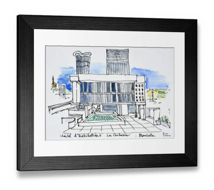 Framed Print : Artwork by Scott Lawrence
