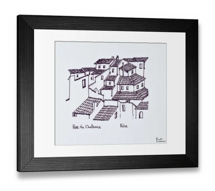 Framed Print : Artwork by Scott Lawrence