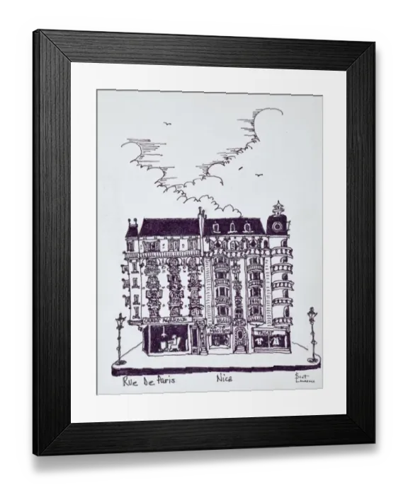 Framed Print : Artwork by Scott Lawrence Framed Print : Artwork by Scott Lawrence