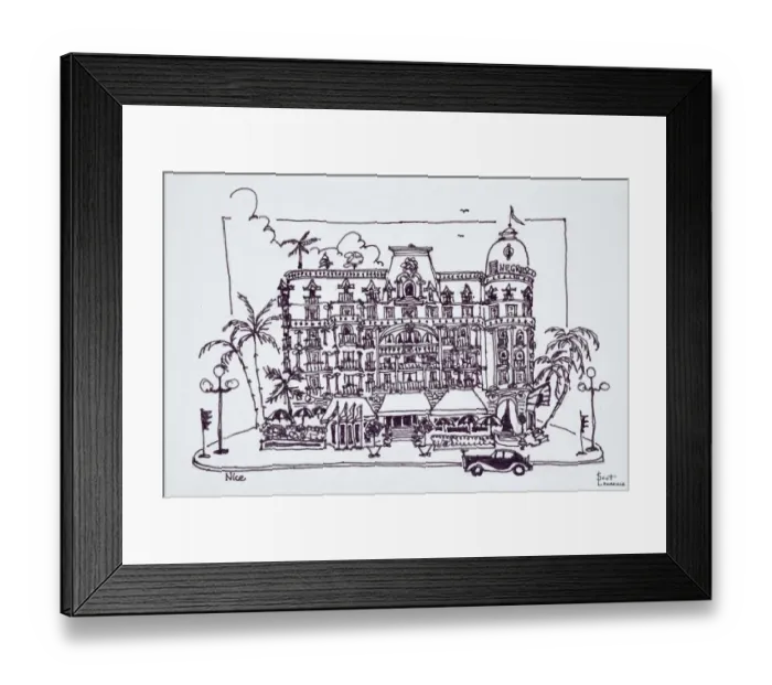 Framed Print : Artwork by Scott Lawrence