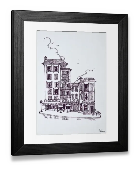 Framed Print : Artwork by Scott Lawrence Framed Print : Artwork by Scott Lawrence