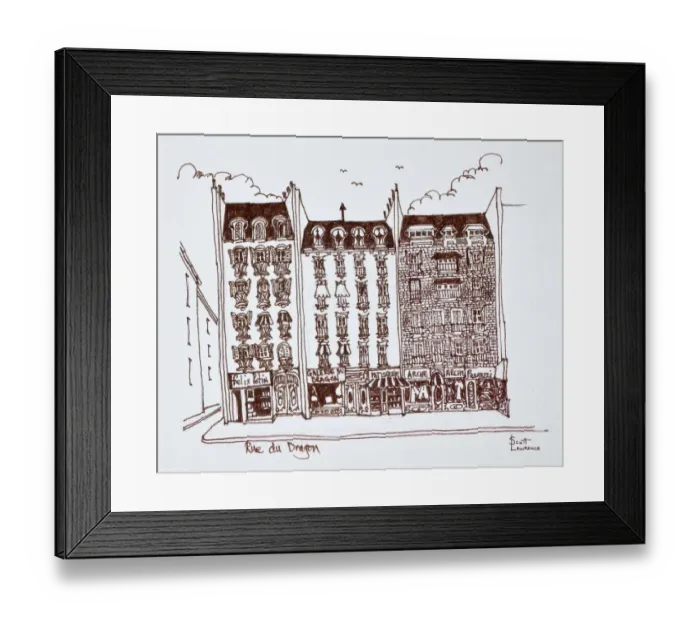 Framed Print : Artwork by Scott Lawrence Framed Print : Artwork by Scott Lawrence