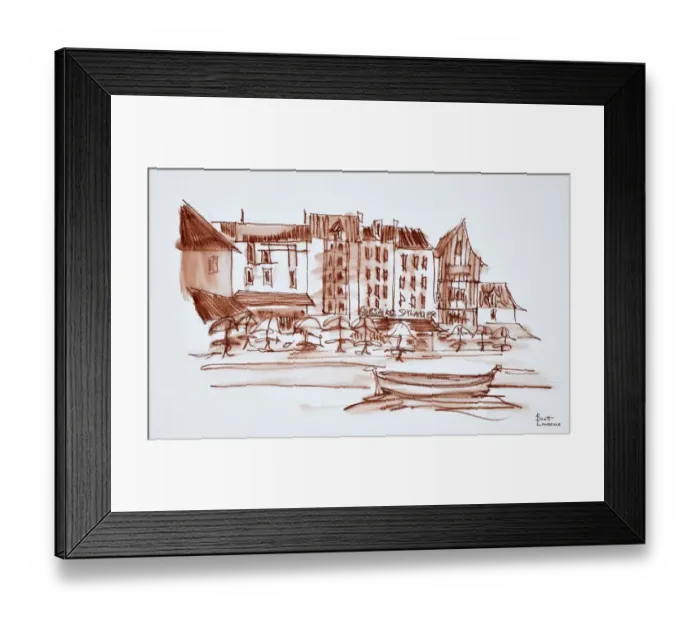 Framed Print : Artwork by Scott Lawrence Framed Print : Artwork by Scott Lawrence