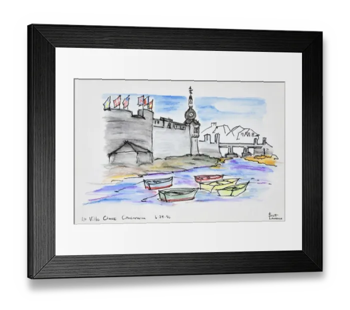 Framed Print : Artwork by Scott Lawrence Framed Print : Artwork by Scott Lawrence
