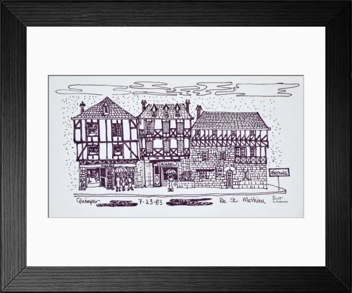 Framed Print : Artwork by Scott Lawrence Framed Print : Artwork by Scott Lawrence