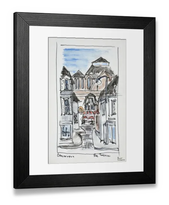 Framed Print : Artwork by Scott Lawrence Framed Print : Artwork by Scott Lawrence