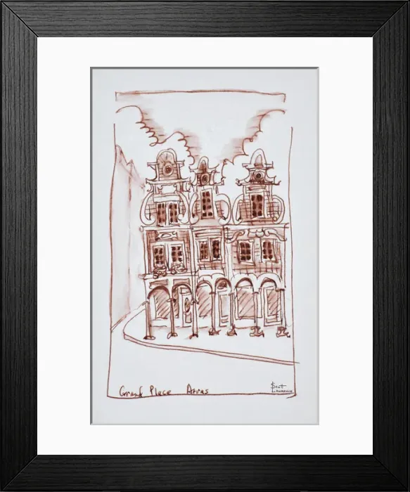 Framed Print : Artwork by Scott Lawrence