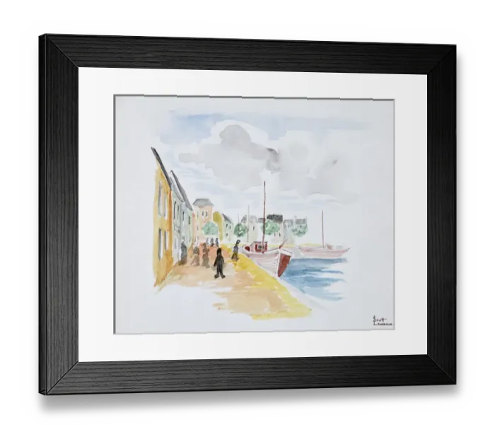 Framed Print : Artwork by Scott Lawrence Framed Print : Artwork by Scott Lawrence