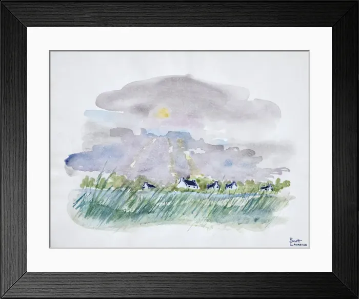 Framed Print : Artwork by Scott Lawrence Framed Print : Artwork by Scott Lawrence