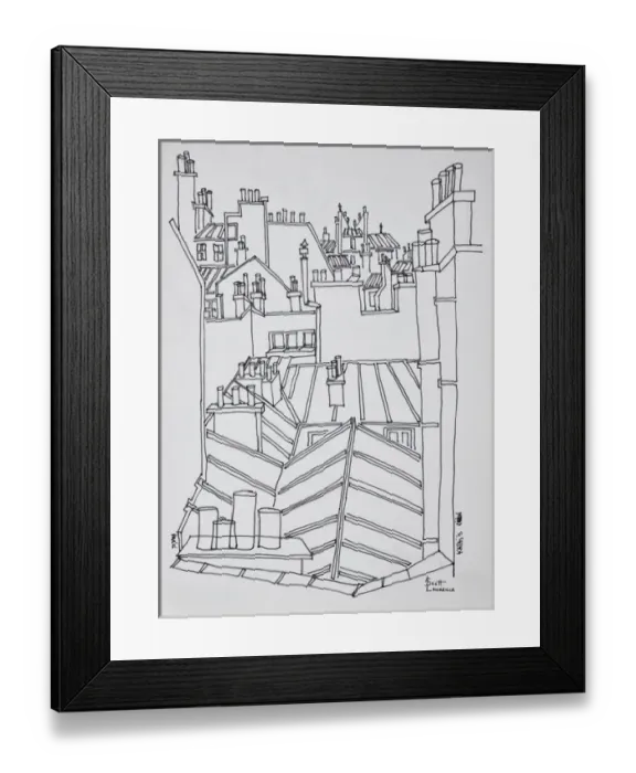 Framed Print : Artwork by Scott Lawrence