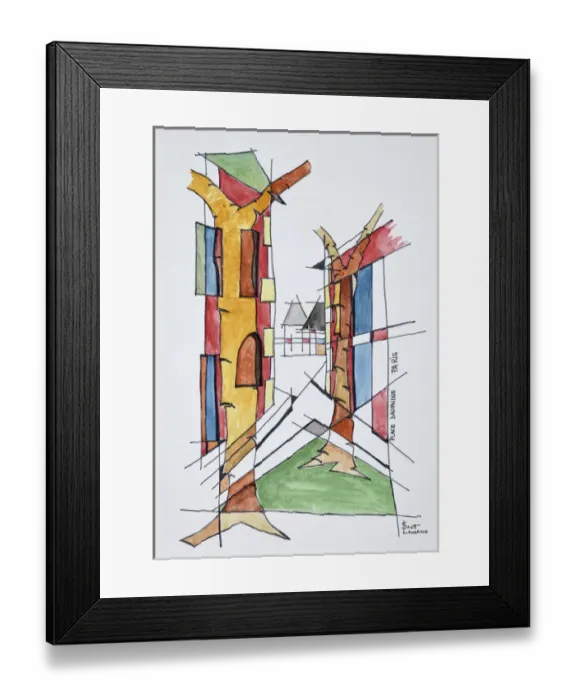 Framed Print : Artwork by Scott Lawrence Framed Print : Artwork by Scott Lawrence