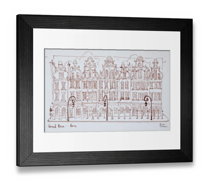 Framed Print : Artwork by Scott Lawrence Framed Print : Artwork by Scott Lawrence