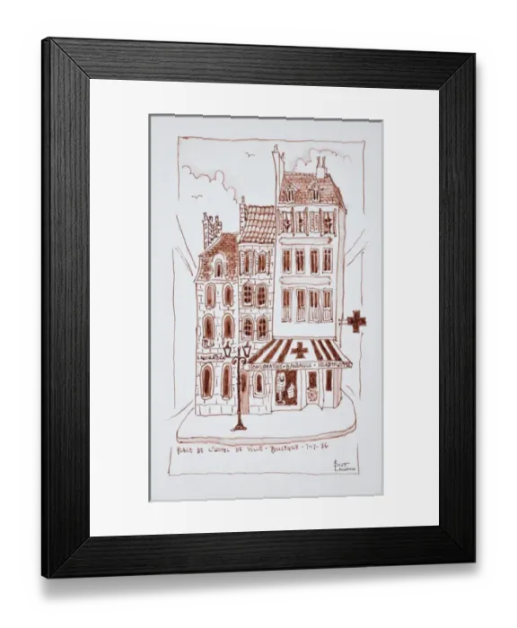 Framed Print : Artwork by Scott Lawrence Framed Print : Artwork by Scott Lawrence