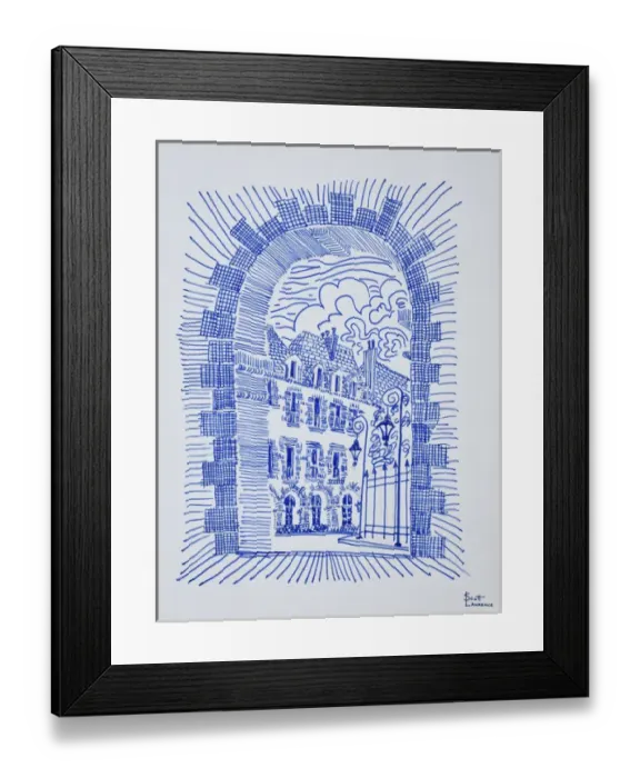 Framed Print : Artwork by Scott Lawrence Framed Print : Artwork by Scott Lawrence