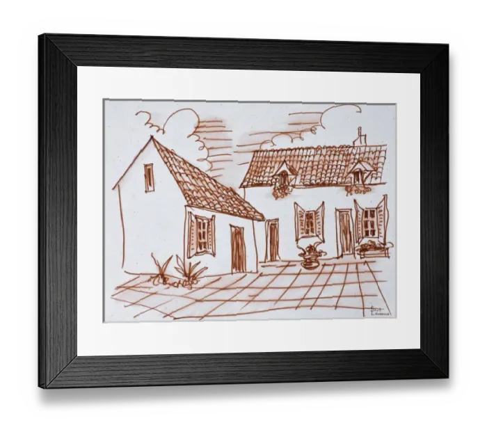 Framed Print : Artwork by Scott Lawrence