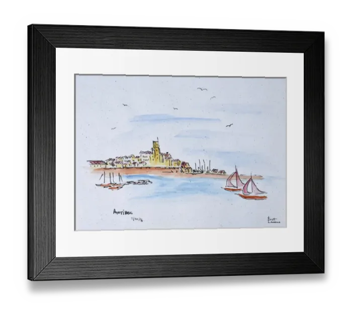 Framed Print : Artwork by Scott Lawrence Framed Print : Artwork by Scott Lawrence