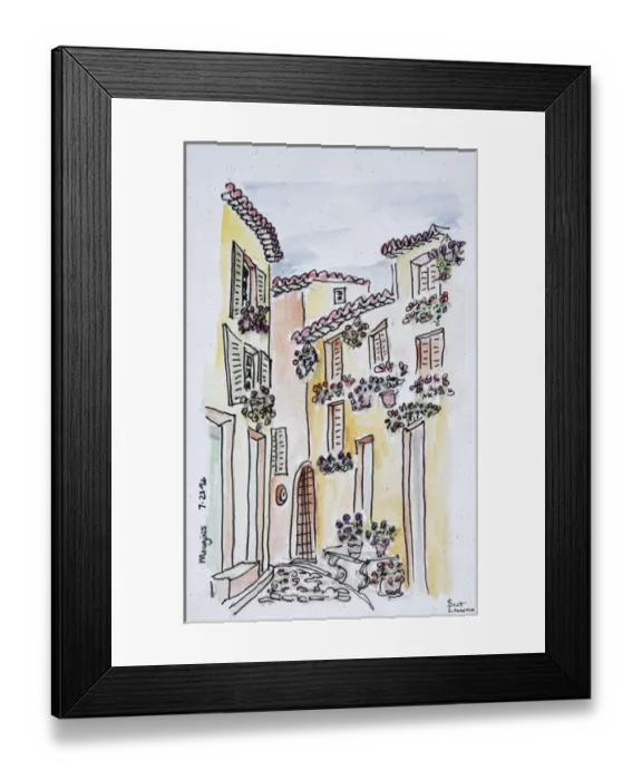 Framed Print : Artwork by Scott Lawrence Framed Print : Artwork by Scott Lawrence