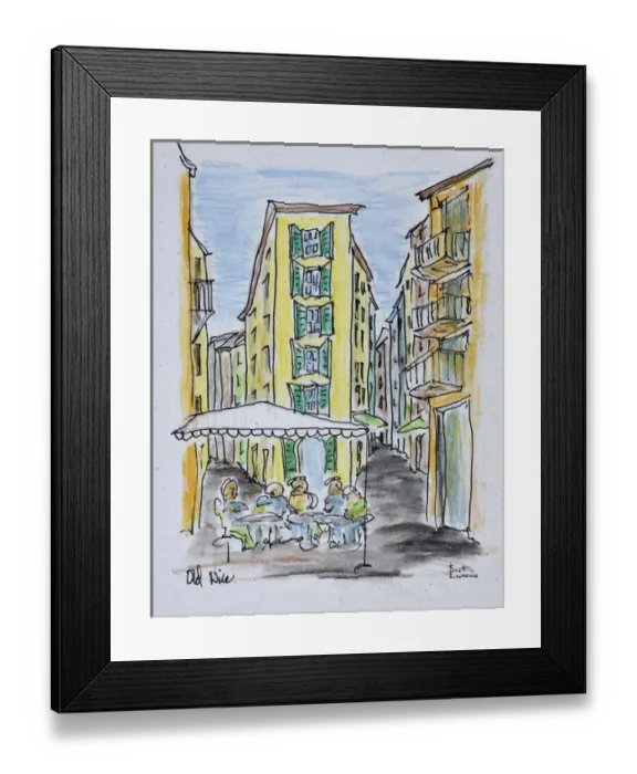 Framed Print : Artwork by Scott Lawrence