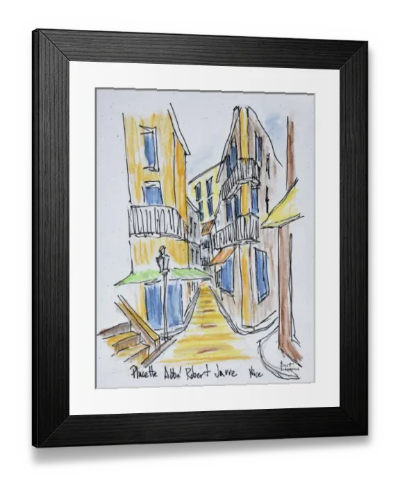 Framed Print : Artwork by Scott Lawrence