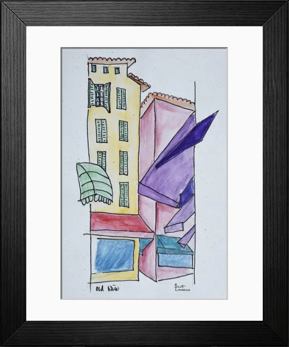 Framed Print : Artwork by Scott Lawrence Framed Print : Artwork by Scott Lawrence
