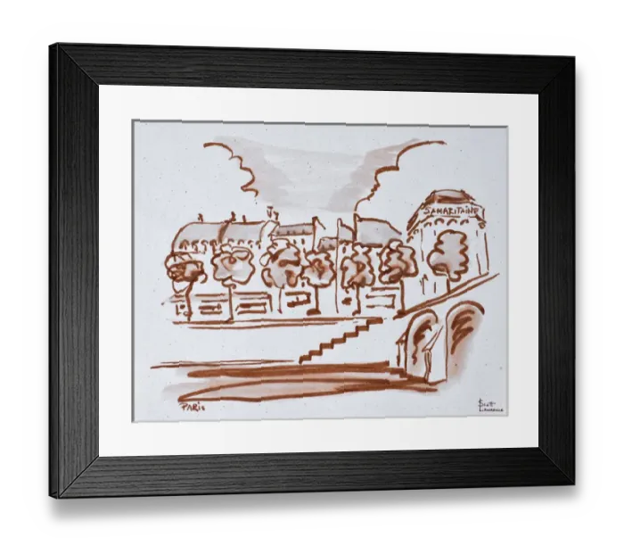 Framed Print : Artwork by Scott Lawrence Framed Print : Artwork by Scott Lawrence