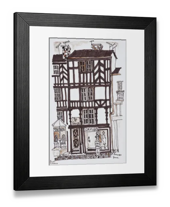 Framed Print : Artwork by Scott Lawrence Framed Print : Artwork by Scott Lawrence