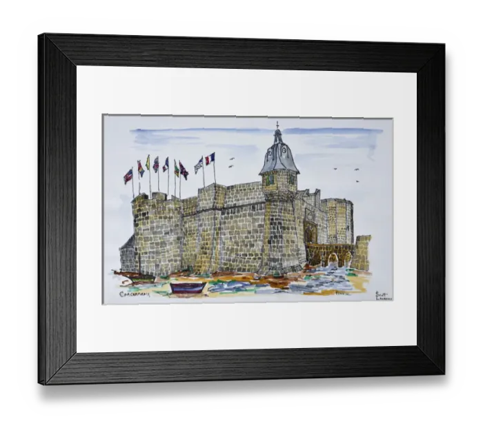 Framed Print : Artwork by Scott Lawrence