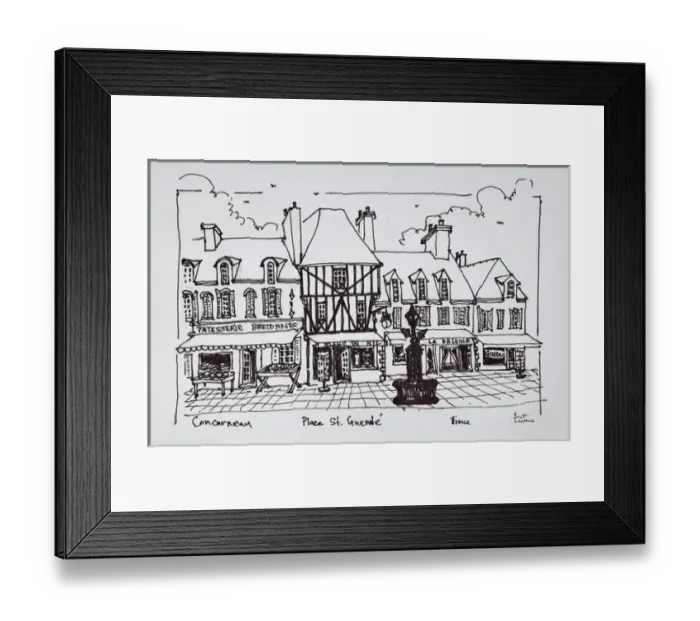Framed Print : Artwork by Scott Lawrence Framed Print : Artwork by Scott Lawrence