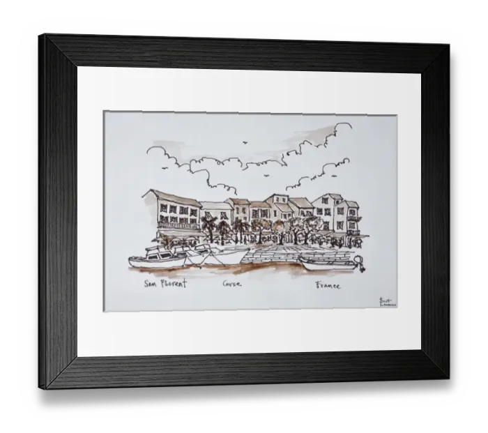 Framed Print : Artwork by Scott Lawrence Framed Print : Artwork by Scott Lawrence