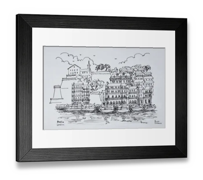 Framed Print : Artwork by Scott Lawrence
