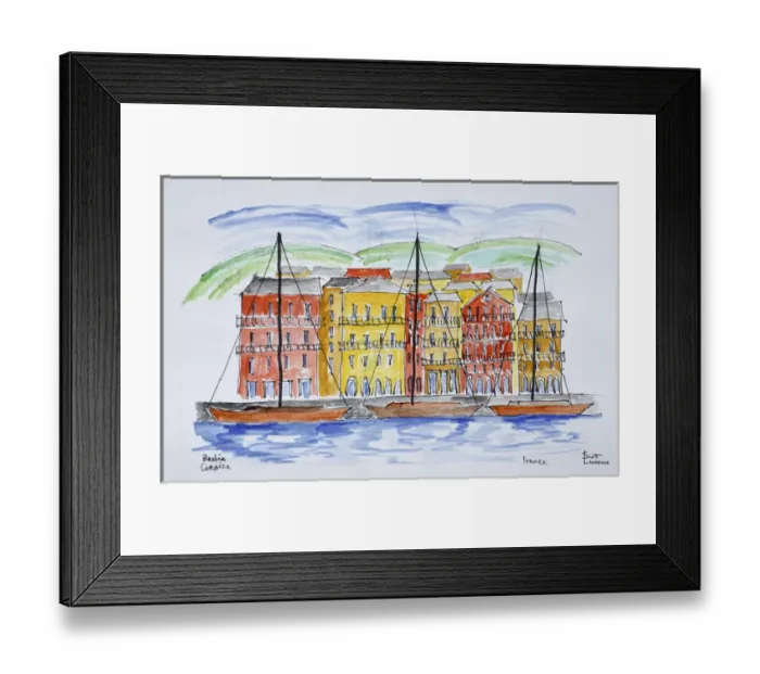 Framed Print : Artwork by Scott Lawrence