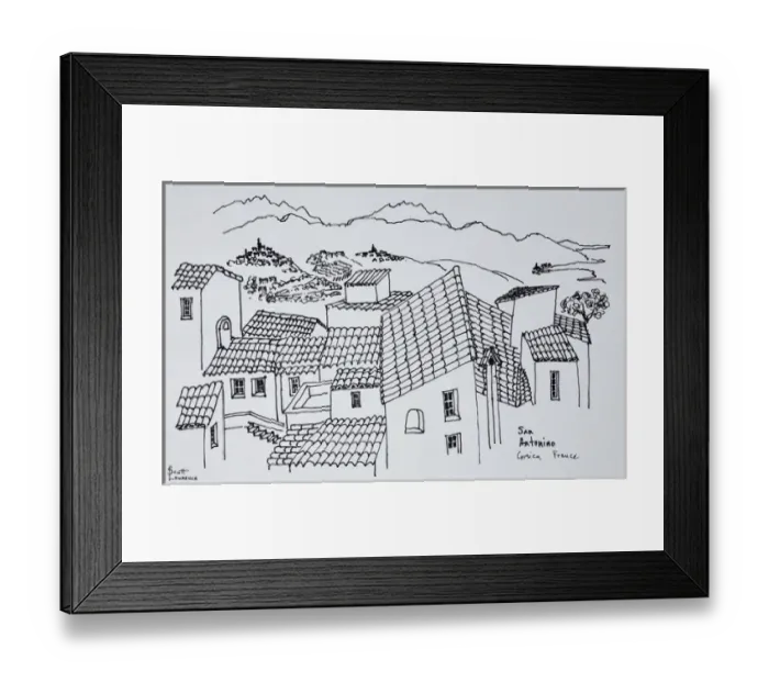 Framed Print : Artwork by Scott Lawrence