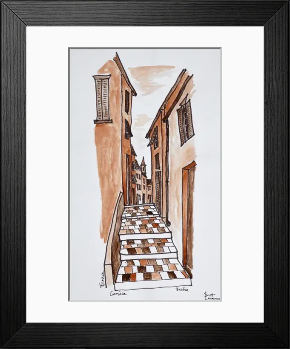 Framed Print : Artwork by Scott Lawrence