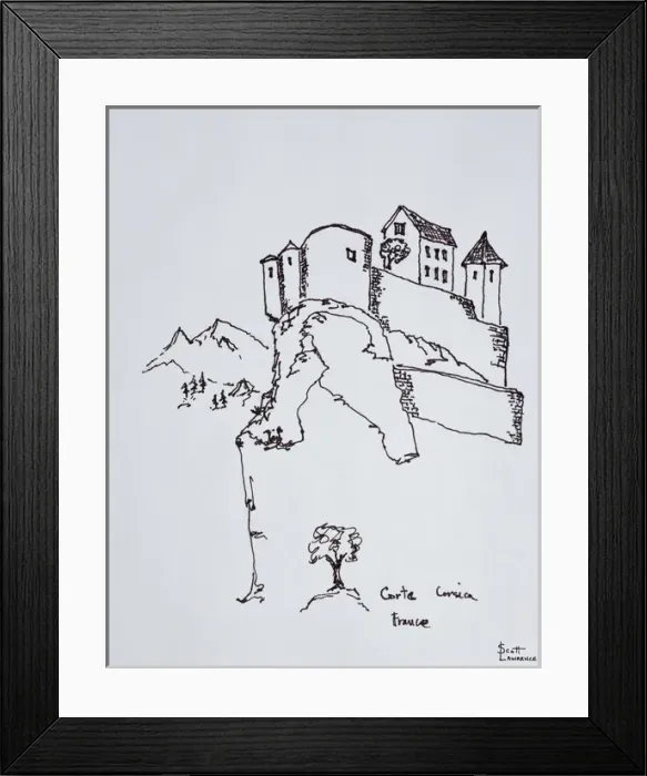 Framed Print : Artwork by Scott Lawrence