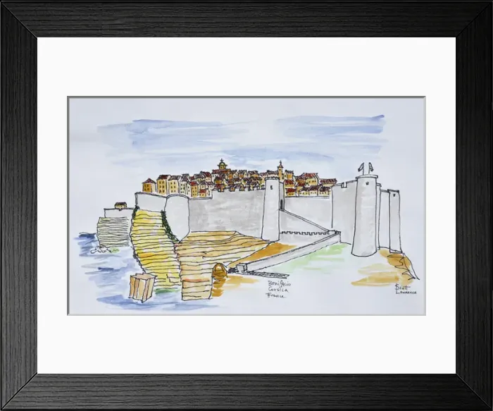 Framed Print : Artwork by Scott Lawrence