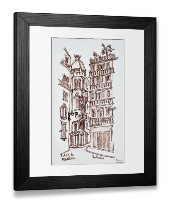 Framed Print : Artwork by Scott Lawrence Framed Print : Artwork by Scott Lawrence