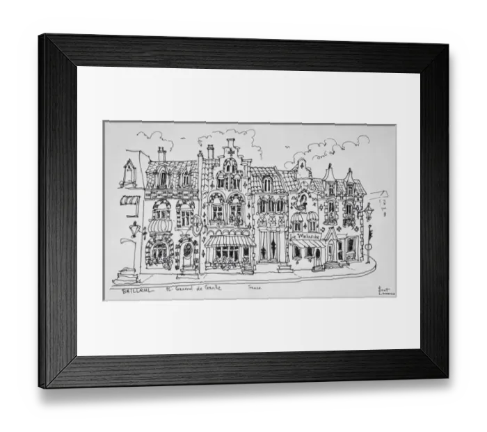 Framed Print : Artwork by Scott Lawrence Framed Print : Artwork by Scott Lawrence
