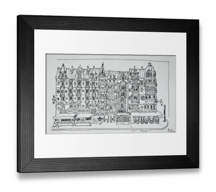 Framed Print : Artwork by Scott Lawrence Framed Print : Artwork by Scott Lawrence