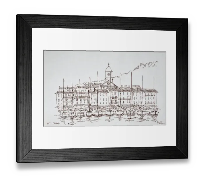 Framed Print : Artwork by Scott Lawrence Framed Print : Artwork by Scott Lawrence