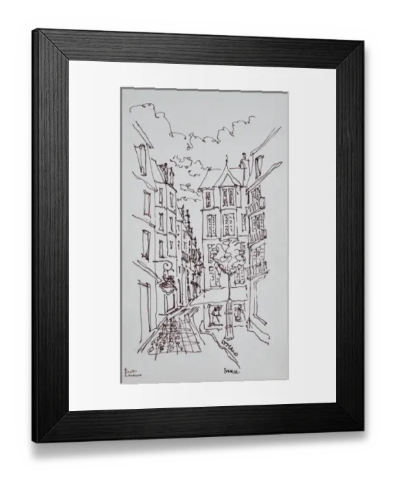 Framed Print : Artwork by Scott Lawrence Framed Print : Artwork by Scott Lawrence