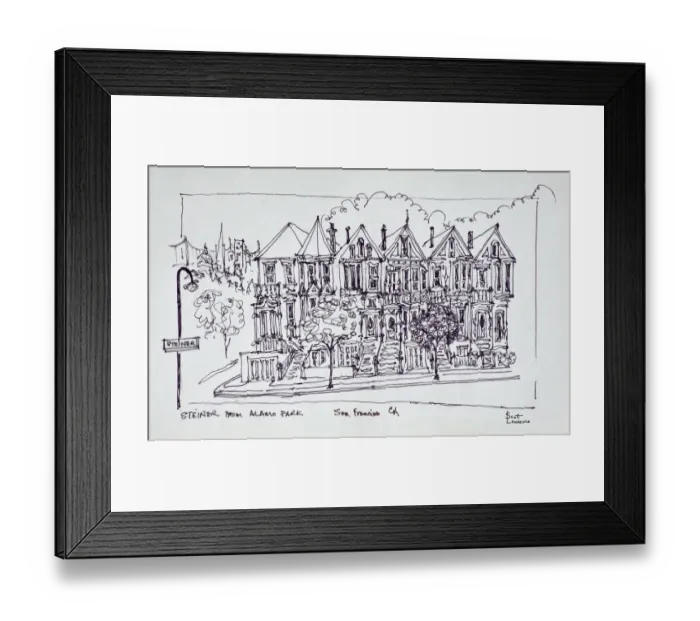 Framed Print : Artwork by Scott Lawrence Framed Print : Artwork by Scott Lawrence