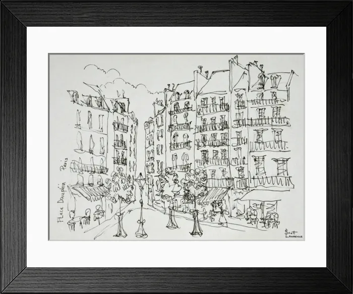 Framed Print : Artwork by Scott Lawrence Framed Print : Artwork by Scott Lawrence