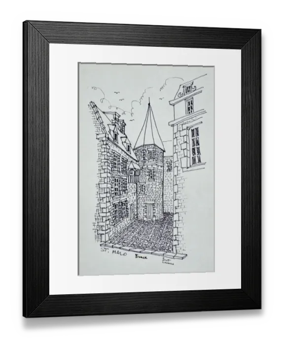 Framed Print : Artwork by Scott Lawrence